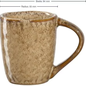 Leonardo Espressotasse MATERA 90 Ml Beige, 4er-Set 8