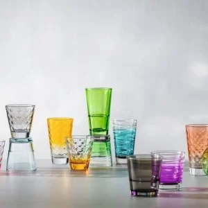 Leonardo Trinkglas OPTIC 215 Ml Grau, 6er-Set 6