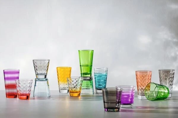 Leonardo Trinkglas OPTIC 215 Ml Grau, 6er-Set 3