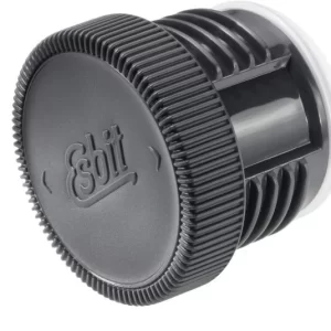 Esbit MAJORIS Edelstahl Isolierflasche Mit Doppelwandigem Edelstahl-Becher, 1L, Schwarz 15