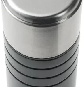 Esbit MAJORIS Edelstahl Isolierflasche Mit Doppelwandigem Edelstahl-Becher, 1L, Schwarz 13