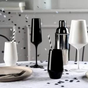 Leonardo Sektglas ETNA 2er-Set 280 Ml Schwarz 10