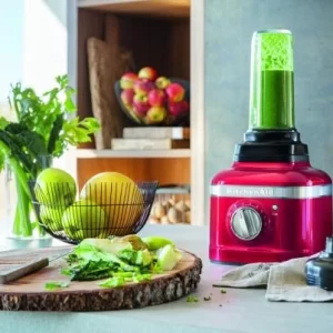 KitchenAid Standmixer Artisan K400 In Liebesapfelrot Mit Extra Behälter 19