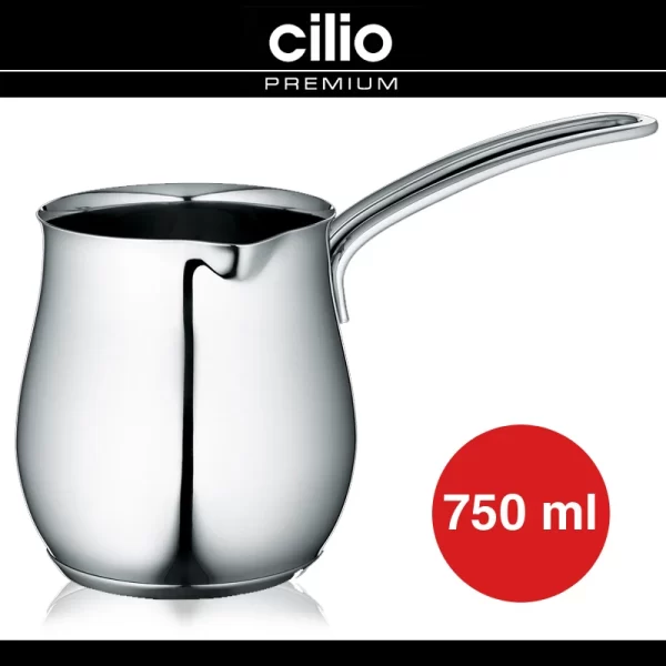 Cilio – Aufschäumbecher “Professional” 750 Ml – Edelstahl 1
