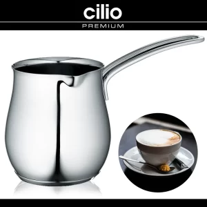 Cilio – Aufschäumbecher “Professional” 750 Ml – Edelstahl 6
