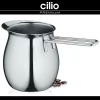 Cilio – Aufschäumbecher “Classic” – Edelstahl 10