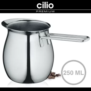Cilio – Aufschäumbecher “Classic” – Edelstahl 9