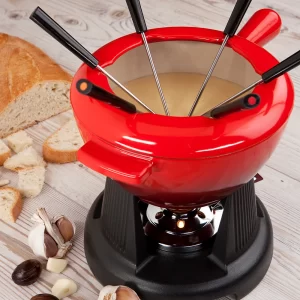 Le Creuset – Käsefondue-Set – Ofenrot 9