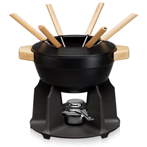 LeCreuset Le Creuset – Fondue-Set – Schwarz 1