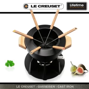 LeCreuset Le Creuset – Fondue-Set – Schwarz 9