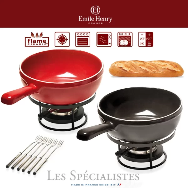 Emile Henry – Fondue-Set 1