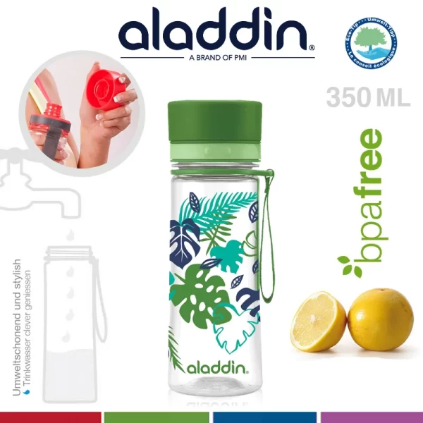 Aladdin – Aveo Trinkflasche – Green Graphics 350 Ml 1