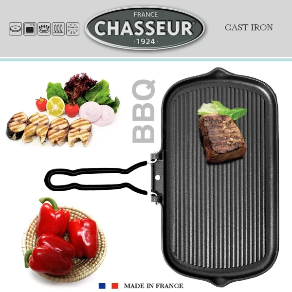 Chasseur – Rechteckige Grillpfanne 37 X 22 Cm 1
