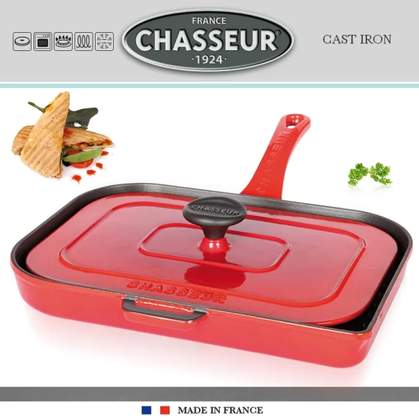 Chasseur – Panini Presse Mit Grillpfanne 3