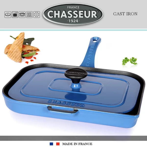 Chasseur – Panini Presse Mit Grillpfanne 4