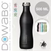 Dowabo – Doppelwandige Isolierflasche – Black Sun 500 Ml 16