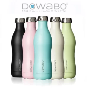 Dowabo – Doppelwandige Isolierflasche – Black Sun 500 Ml 8
