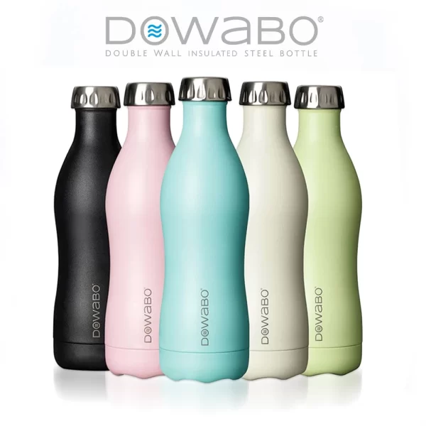 Dowabo – Doppelwandige Isolierflasche – Black Sun 500 Ml 3