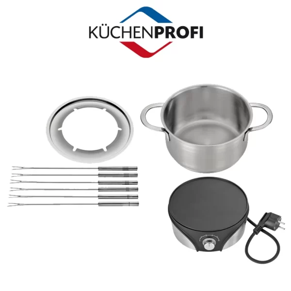 Küchenprofi – Fondue Set “Genf”, Elektrisch 3