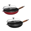 Chasseur – Bratpfanne Mit Holzgriff + Glasdeckel 7