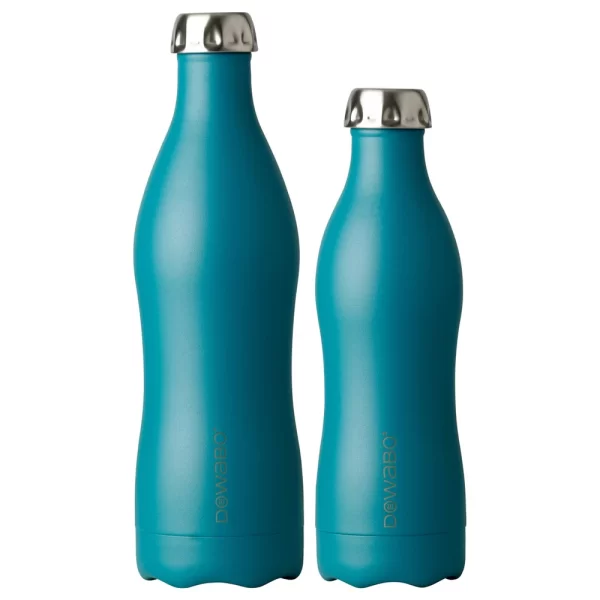 Dowabo – Doppelwandige Isolierflasche – Earth Collection Petrol 1