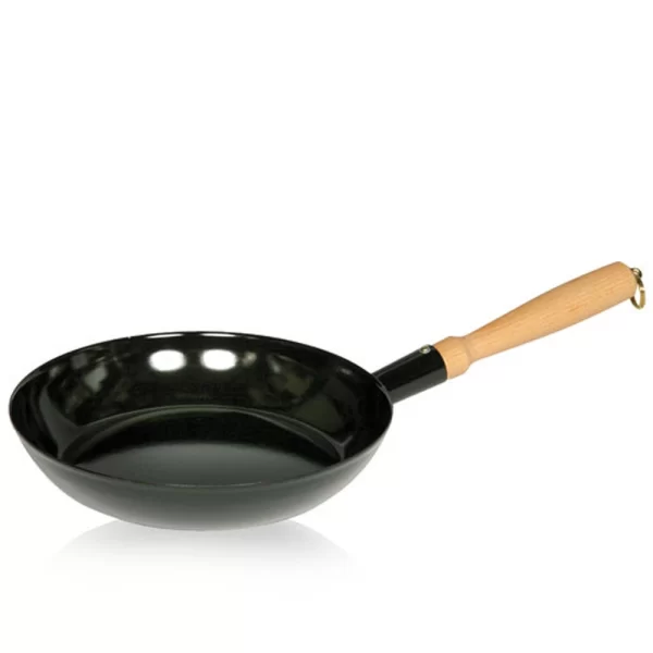 Riess Emaille Riess CLASSIC – Schwarzemaille – Holzknechtpfanne 1