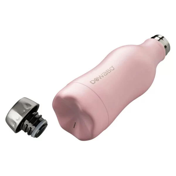 Dowabo – Doppelwandige Isolierflasche – Flamingo 350 Ml 4