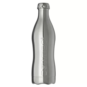 Dowabo – Edelstahl Trinkflasche – Pure Steel Collection Steel 8