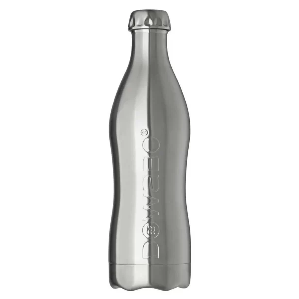 Dowabo – Edelstahl Trinkflasche – Pure Steel Collection Steel 3