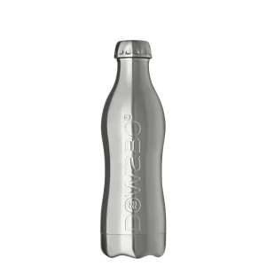 Dowabo – Edelstahl Trinkflasche – Pure Steel Collection Steel 10