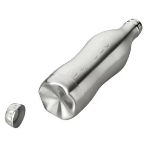 Dowabo – Edelstahl Trinkflasche – Pure Steel Collection Steel 12