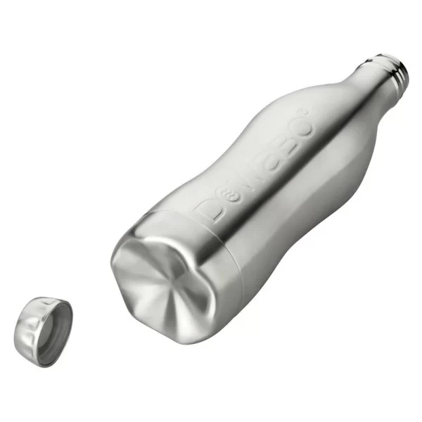 Dowabo – Edelstahl Trinkflasche – Pure Steel Collection Steel 5